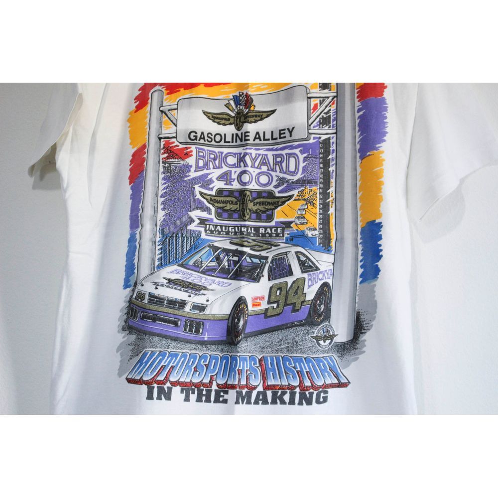 Vintage Brickyard 400 Indianapolis Motor Speedway Inaugural Race 1994 T Shirt XL - Picture 2 of 4
